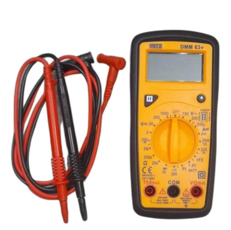 Meco Dmm63+ Digital Multimeter - Image 2