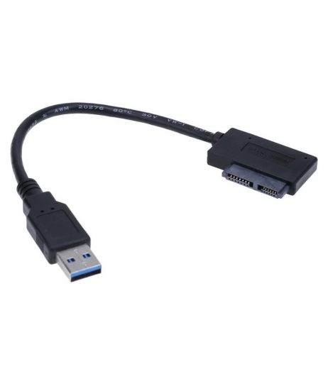 Sata (7+6) Pin To Usb 3.0 External Hard Disk Data Cable