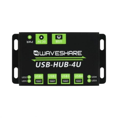 Waveshare Industrial Grade Usb Hub, Extending 4X Usb 2.0 Ports