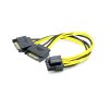 Sata Generic Dual Sata 15Pin To 8Pin Graphics Card Power Cable 1 Generic Dual Sata 15Pin To 8Pin Graphics Card Power Cable 1
