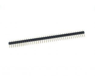 2.54mm 1x40 Pin Male Single Row Straight Short Header Strip (3 pcs.)