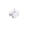 Orange 55Pcs Quick Two-Port Butt Press 2Pin 250V Connector Kit Orange 55Pcs Quick Two-Port Butt Press 2Pin 250V Connector Kit
