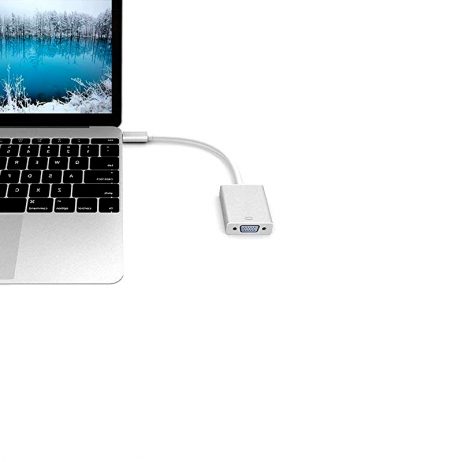 Silver New Usb3.1, Type-C To Vga Hd, 1080P Aluminum Cas - Image 5