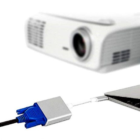 Silver New Usb3.1, Type-C To Vga Hd, 1080P Aluminum Cas - Image 2