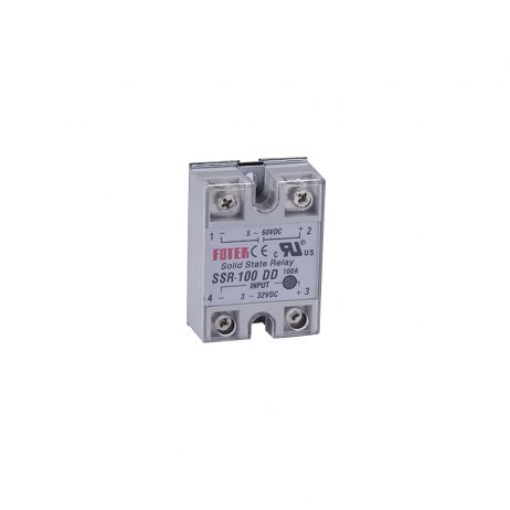 5-60V Ssr-100Dd Solid State Relay