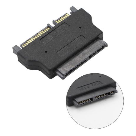 Sata 7+15Pin Male To Sata 7+9P Female Adapter - Image 2