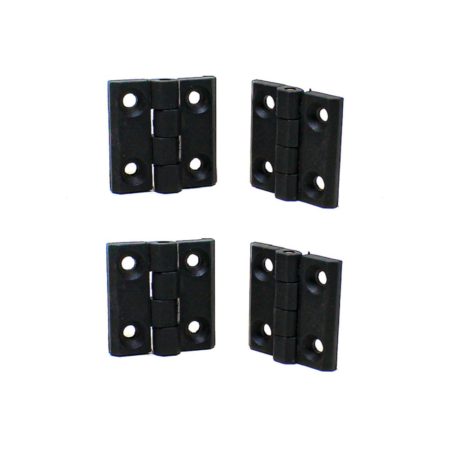 Easymech Plastic Hinge (30X40) For 20X20 Aluminium Extrusion Profile - 4 Pcs