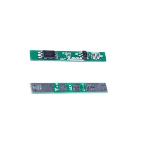 1S 3.7V 2A 1Mos Bms Li-Ion 18650 Battery Protection Board