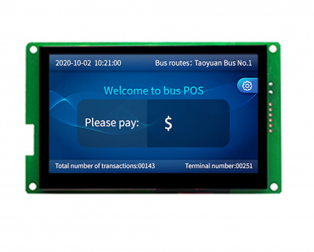 DWIN HMI 4.3 Inch TN LCD Resistive Touch Display