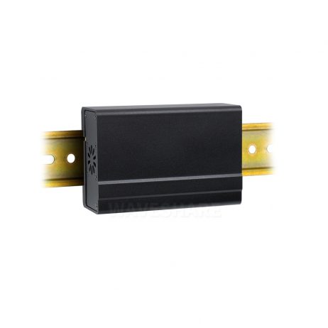 Din Rail Aluminum Case For Raspberry Pi 4 With Cooling Fan And Heatsinks - Image 2