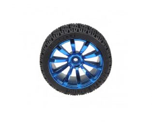 65mm Robot Smart Car 12 Rim Wheel - Blue