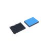 Ultra-Thin Raspberry Pi Routing Chip Radiator With Thermal Adhesive Size: 30X40X5Mm