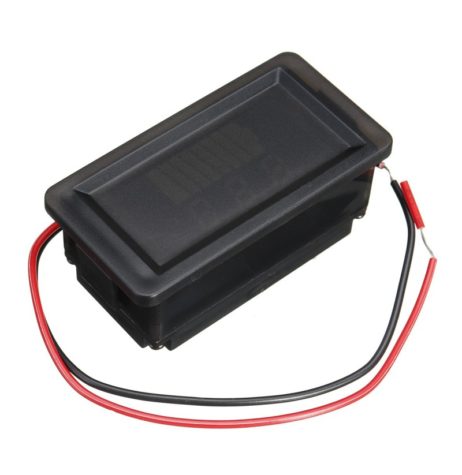 12-60V Dual Led Display Waterproof Automatic Voltage Identification Meter