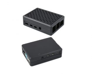 Aluminum Grid Grooved Case for Raspberry Pi 4