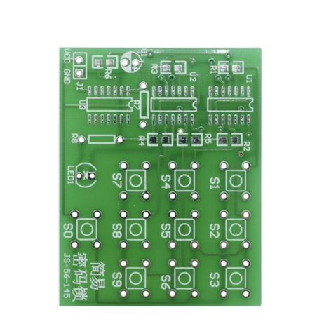 Orange -Multi-Purpose Simple Electronic Password Lock Kit Electronic Diy Kit Hobbyist, Electronics Lab Students - Image 2