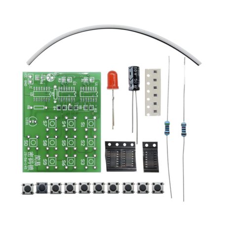 Orange -Multi-Purpose Simple Electronic Password Lock Kit Electronic Diy Kit Hobbyist, Electronics Lab Students - Image 3