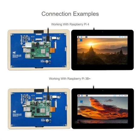 Waveshare 8Inch Capacitive Touch Display For Raspberry Pi, Dsi Interface, 800×480 - Image 4