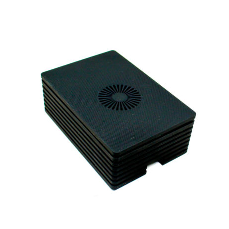 Raspberry 4B Black Injection Molding Premium Case Supporting 3007 Fans - Image 6