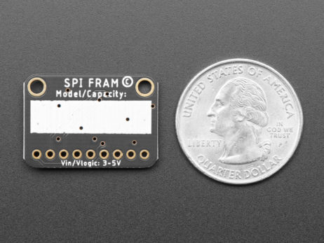 Adafruit Spi Non-Volatile Fram Breakout - 4 Mbit 512 Kbytes - Mb85Rs4Mt Rohs Compliant