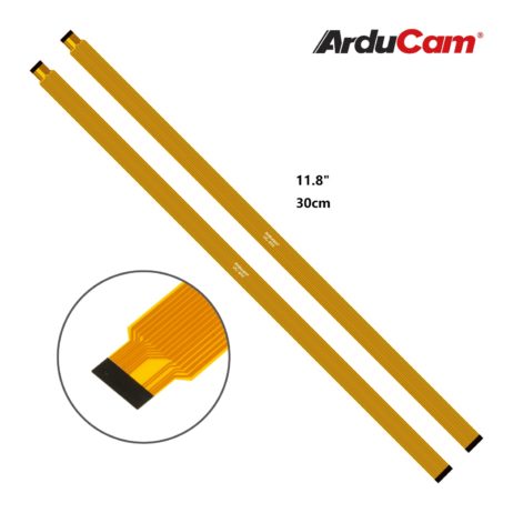 Arducam 300Mm Ribbon Flex Extension Cable For Raspberry Pi Zero &Amp; W Camera (Pack Of 2) - Image 3