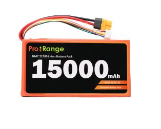 Pro-range NMC 21700 22.2V 15000mAh 3C 6S3P Li-Ion Battery Pack