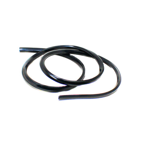 Easymech 6Mm Black Rubber Cover For 20X20 Aluminium Extrusion Profile - 1 Meter