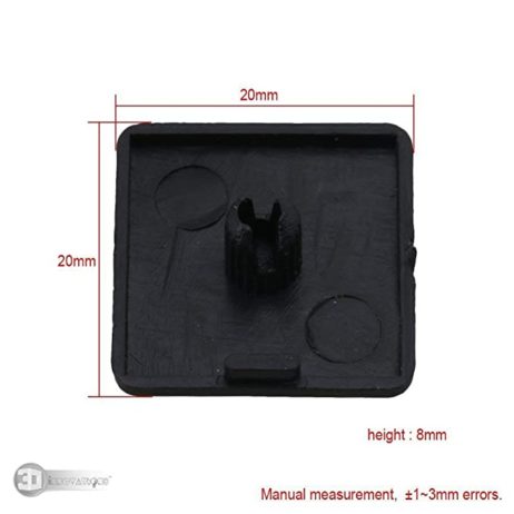 Easymech Aluminum Extrusion End Cap (For 20X20) - 4 Pcs - Image 4