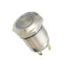 Green 12 Mm 220 V Latching Metal Switch