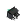 High Voltage Kcd4 Green Dpst 220V 16A On-Off 4Pin Rocker Switch