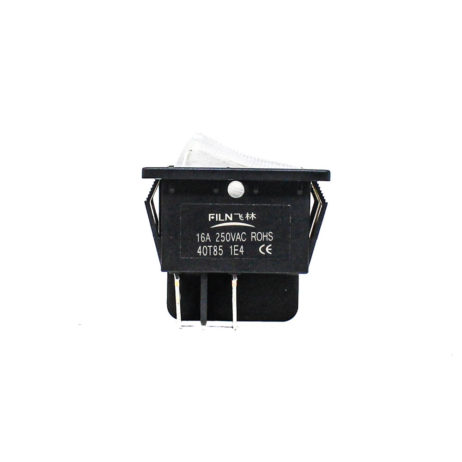 High Voltage Kcd4 White 220V,16A Dpst On-Off 4Pin Rocker Switch