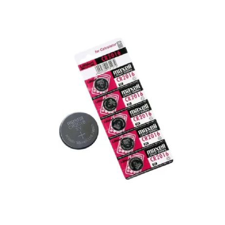 Maxell Cr2016 3V Lithium Coin Battery (5 Pieces)