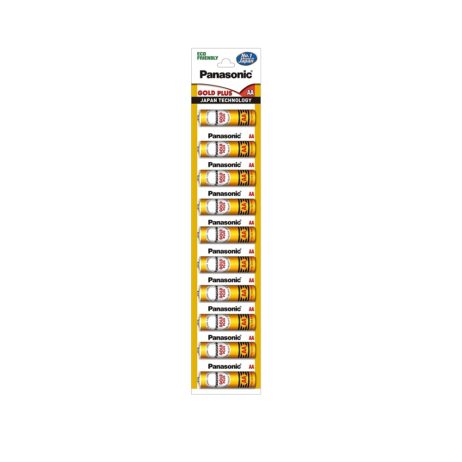 Panasonic Panasonic Gold Plus Aa Battery Pack Of 10 2