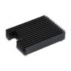 Waveshare Dedicated Aluminum Heatsink For Raspberry Pi Compute Module 4 Cm4, With Antenna Notch Waveshare Dedicated Aluminum Heatsink For Raspberry Pi Compute Module 4 Cm4, With Antenna Notch