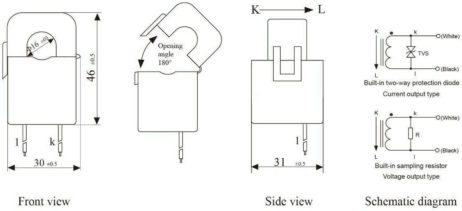 Yhdc Sct016S 200A:100Ma Split Core Current Transformer - Image 6