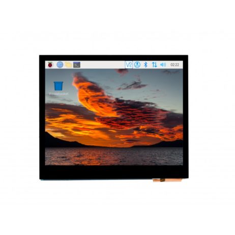 Waveshare 3.5Inch Hdmi Capacitive Touch Ips Lcd Display (E), 640×480, Audio Jack