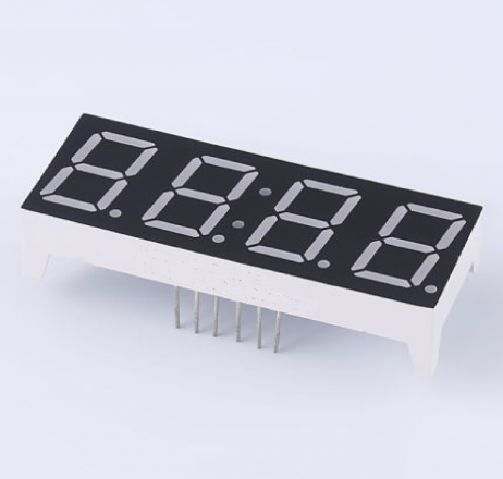 0.56 Inch With Clock Red 4 Digit 7 Segment Led Display Cc 12Pin - Image 2