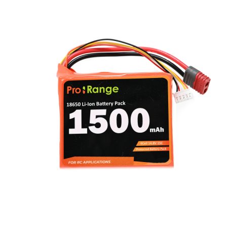 Pro-Range Isr 18650 14.8V 1500Mah 15C 4S1P Li-Ion Battery Pack