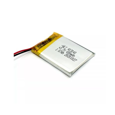 Wly403040 450 Mah 3.7V Single Cell Rechargeable Lipo Battery - Image 2