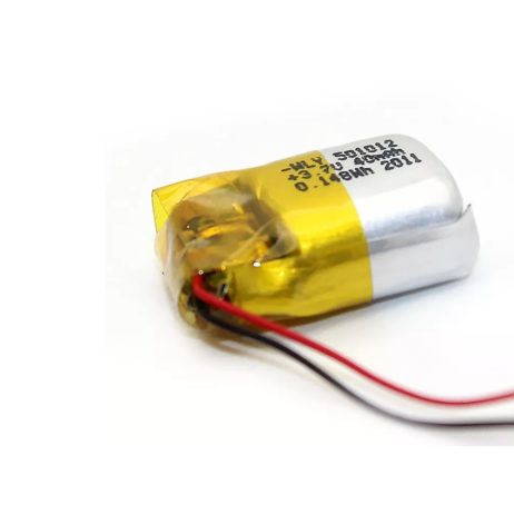 Wly501012 40 Mah 3.7V Single Cell Rechargeable Lipo Battery - Image 4