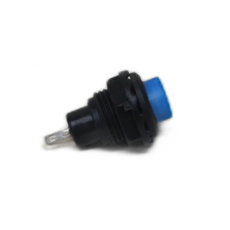 Blue R13-502 12Mm 2Pin Momentary Self-Reset Round Cap Push Button Switch - Image 2
