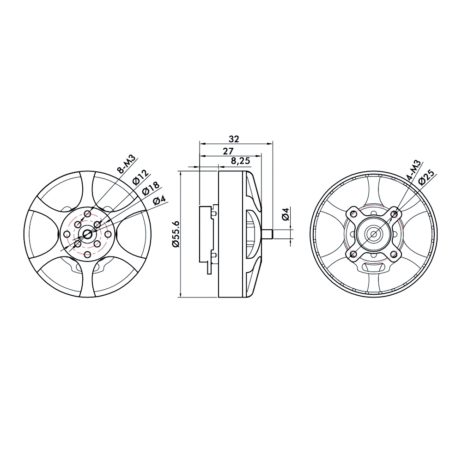 T-Motor T Motor Antigravity Mn5008 Kv170 5