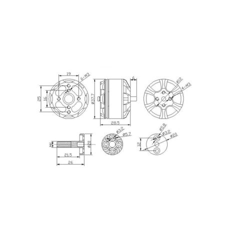 T-Motor T Motor Navigator Mn3110 780Kv 4