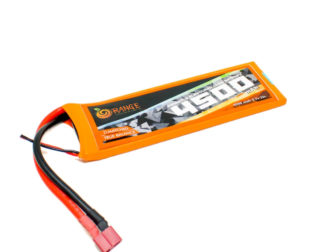 Orange 3.7V 4500mAh 25C 1S Lithium Polymer Battery Pack