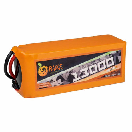 Orange 22.2V 13000Mah 25C 6S Lithium Polymer Battery Pack