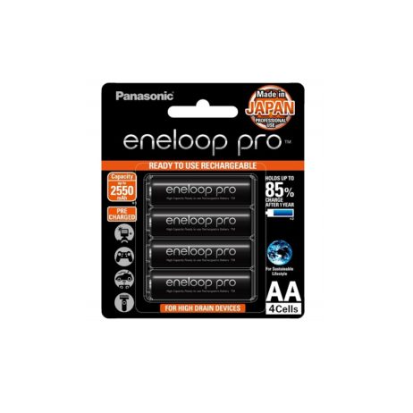 Panasonic Eneloop Aa 2550Mah Nimh Rechargable Battery