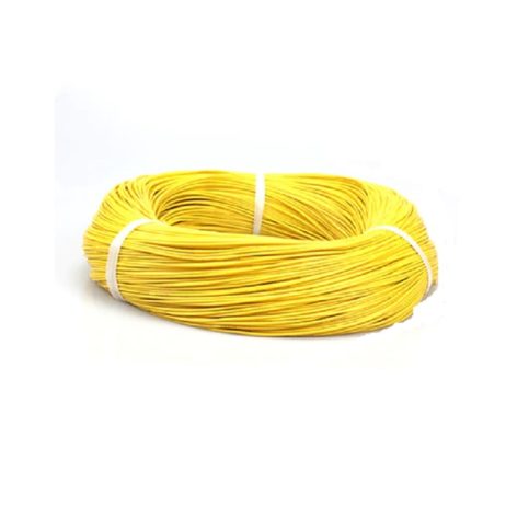 High Quality Ultra Flexible 12Awg Silicone Wire 100 M (Yellow)