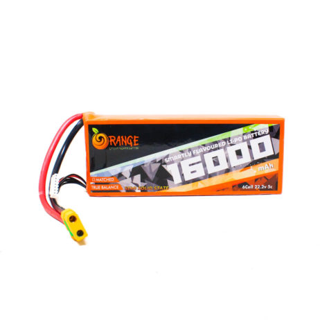Orange 22.2V 16000Mah 5C 6S Semi Solid State Li-Ion Polymer Battery Pack - Image 5