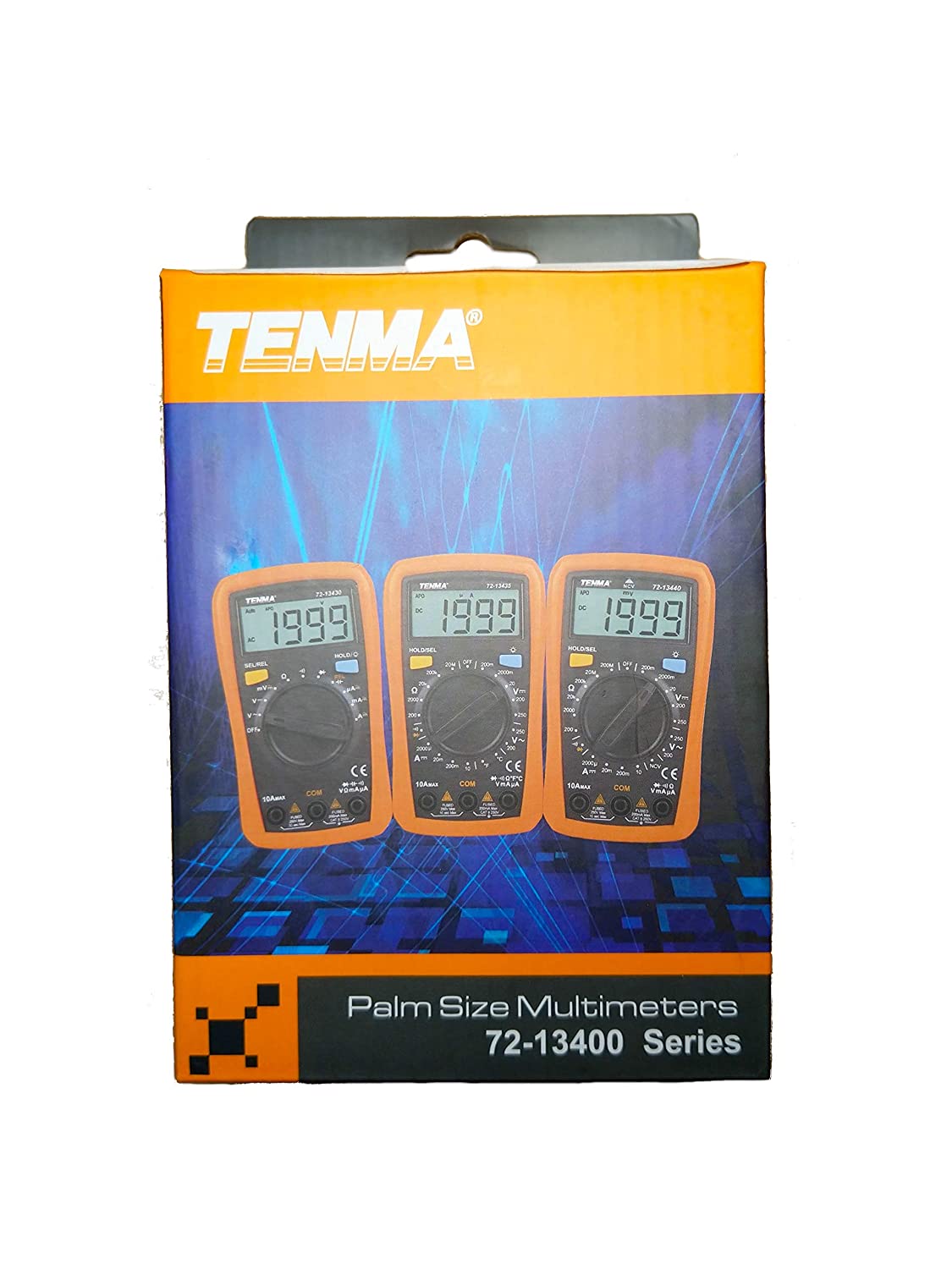 TENMA 7213440Handheld Digital Multimeter, DC Current, AC/DC Voltage