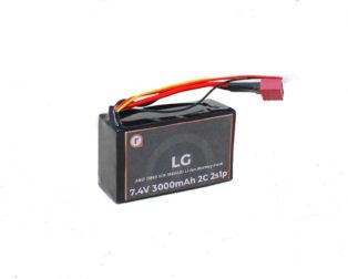 LGABD11865 ICR18650D1 7.4V 3000mAh 2C 2S1P Li-ion Battery Pack