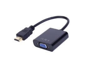 PS000255-AUDIO ADAPTER, HDMI PLUG-VGA R